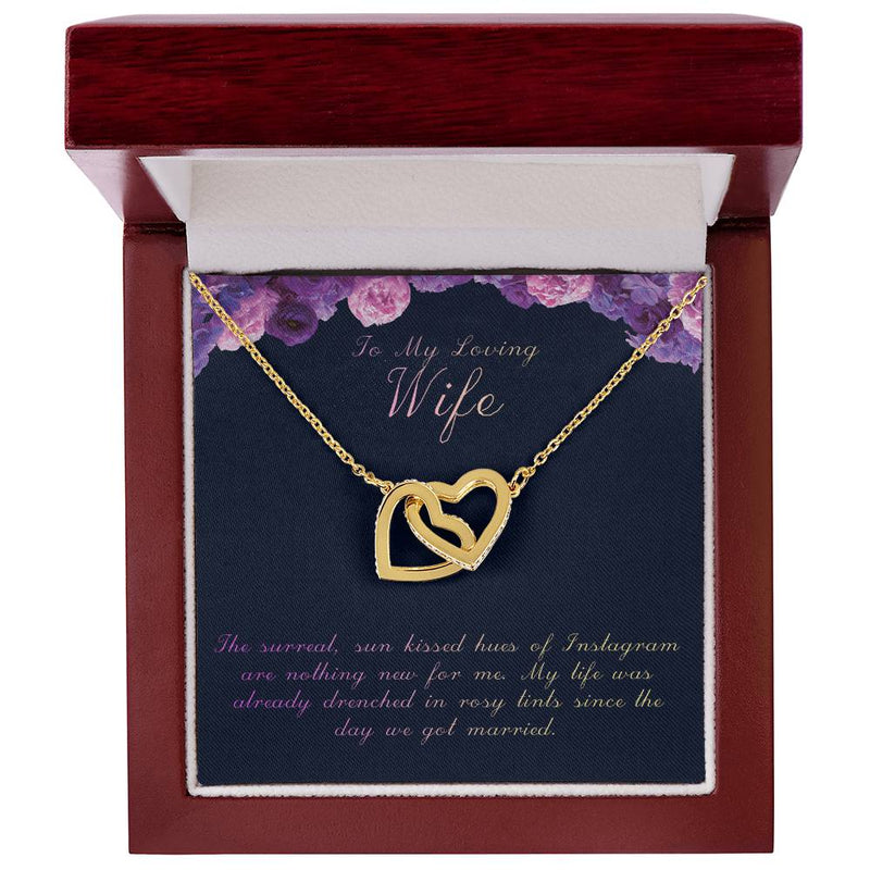 Malynn Brand - Double Heart Wife Pendant